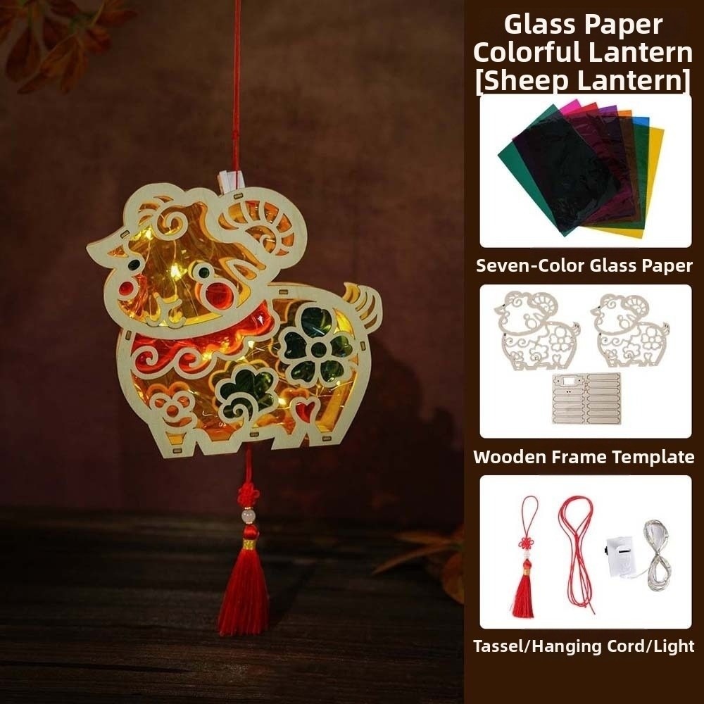 Art Craft Event - LED Luminous Wooden Lantern Handmade Craft