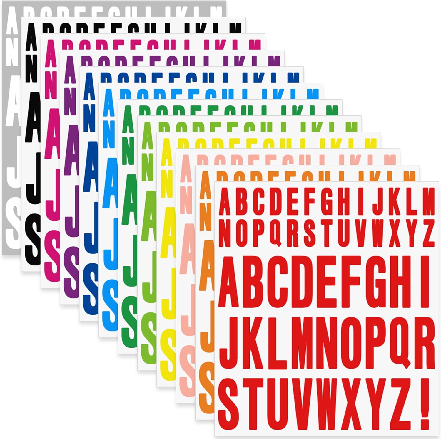 Art And Craft Letter Z - 12 sheets 1 inch 2 inch
