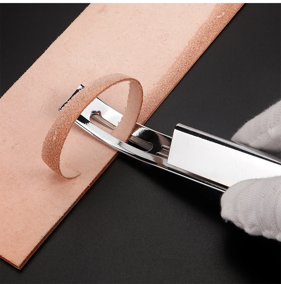 Leather Tooling Kit - 1Set Metal Leather Safety Beveler DIY