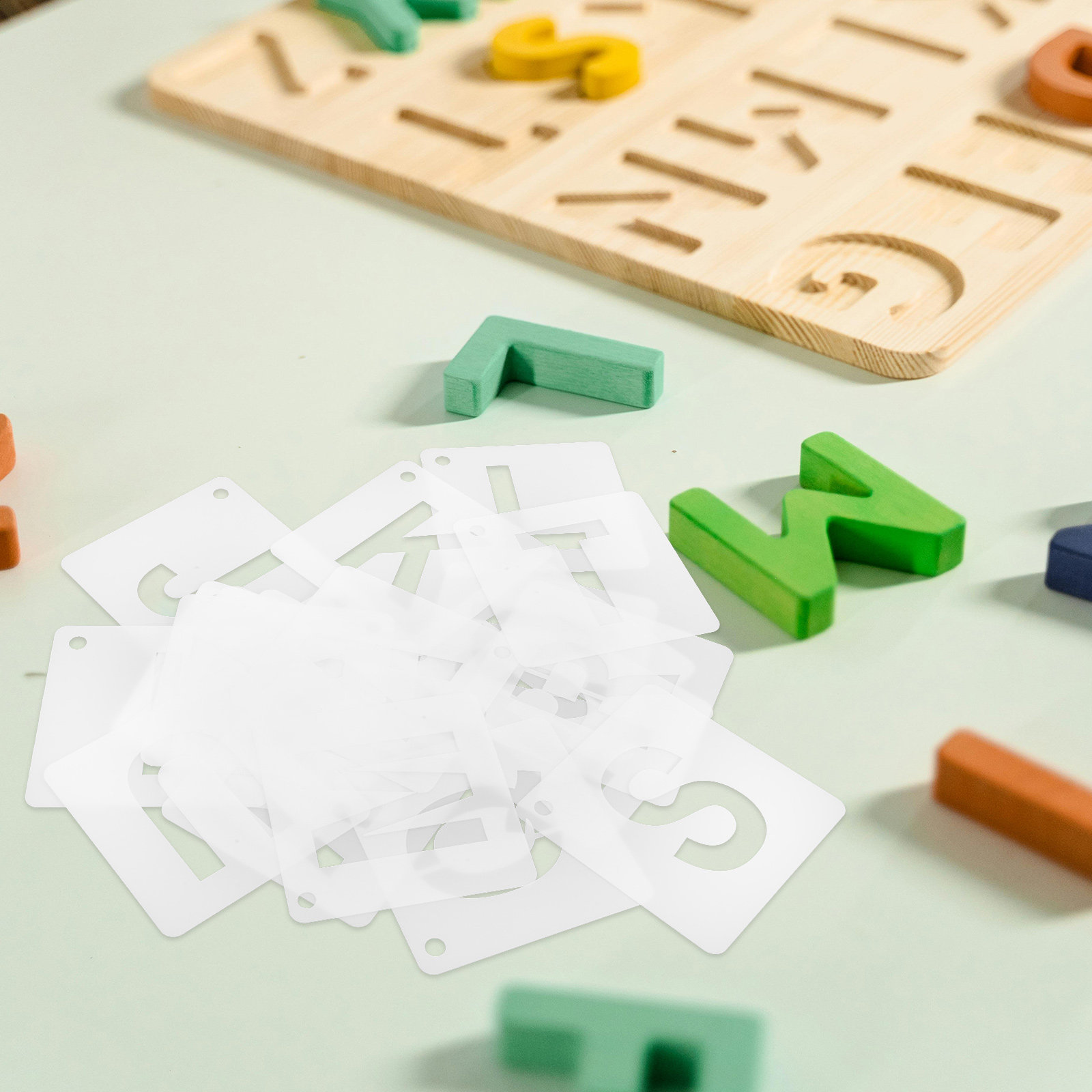 Art And Craft Letter Z - 1Set Early Education A-Z Letter Stencils
