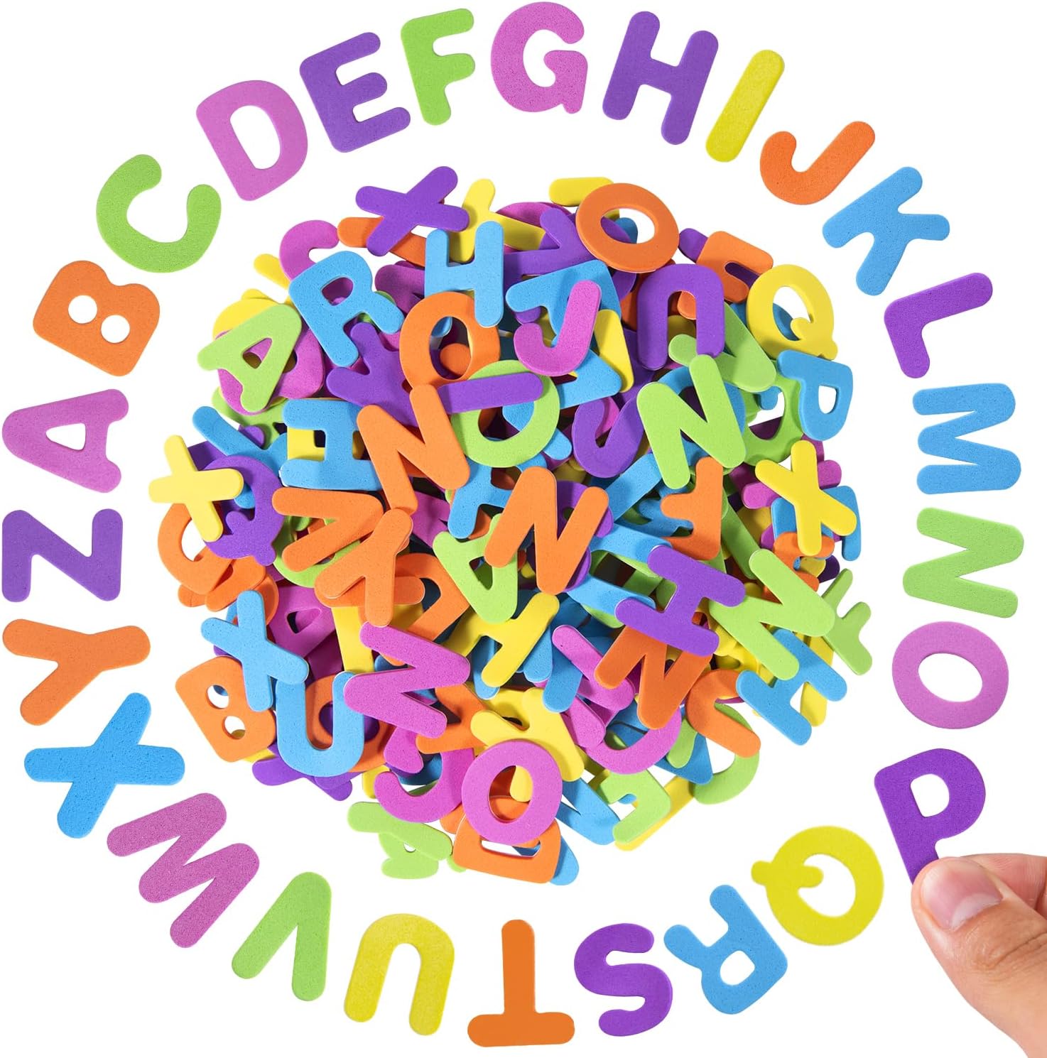 Art And Craft Letter Z - 156-468pcs Foam Letter Stickers for Crafts