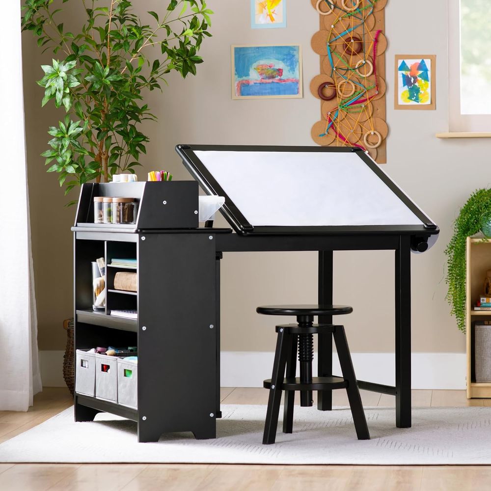Art & Craft Supplies - Design Studio – Black: 3-in-1 Kids
