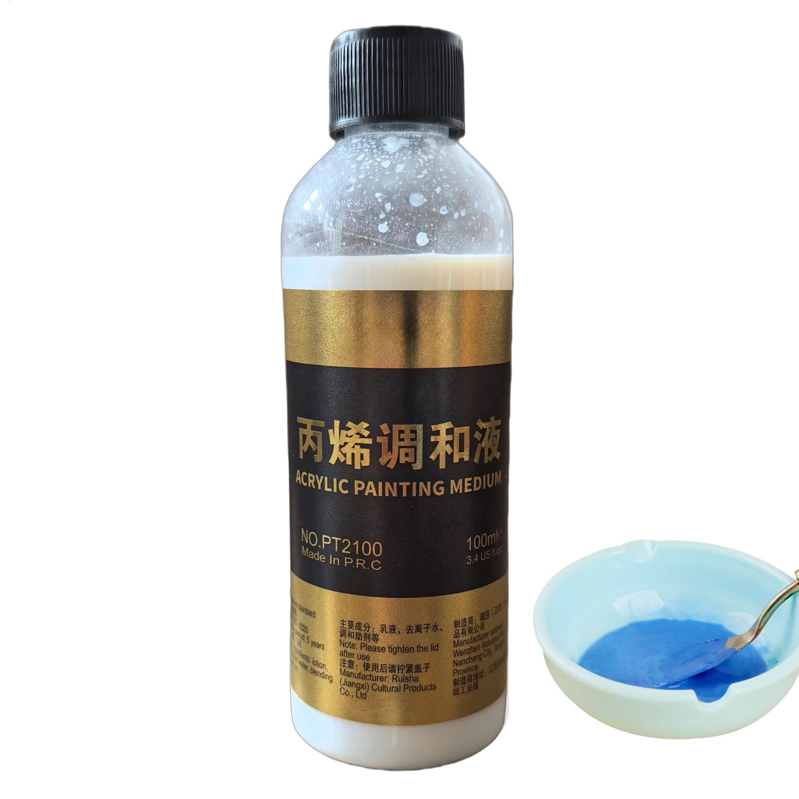 Acrylic Pour Paint - Multi-purpose Acrylic Paint Diluting Liquid 100ml