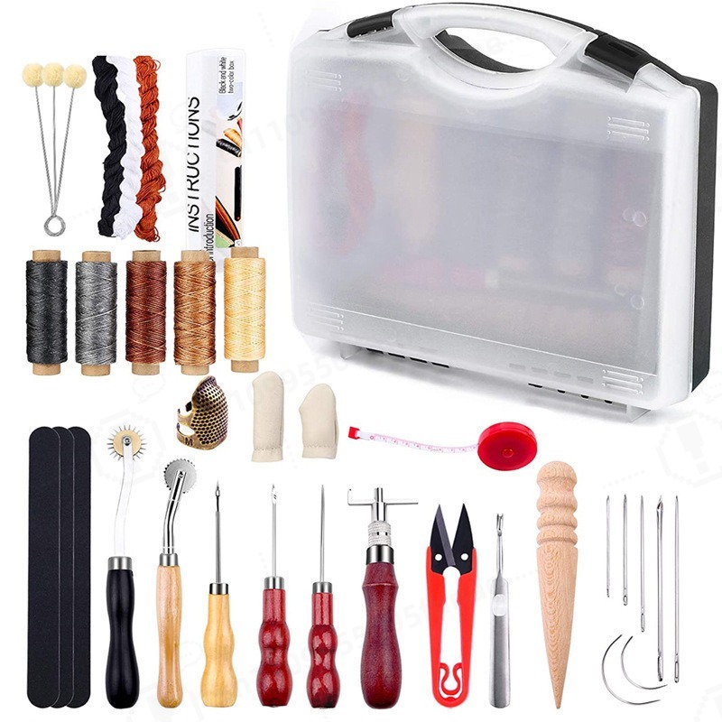 Leather Tooling Kit - DIY Leather Craft Hand Sewing Tool