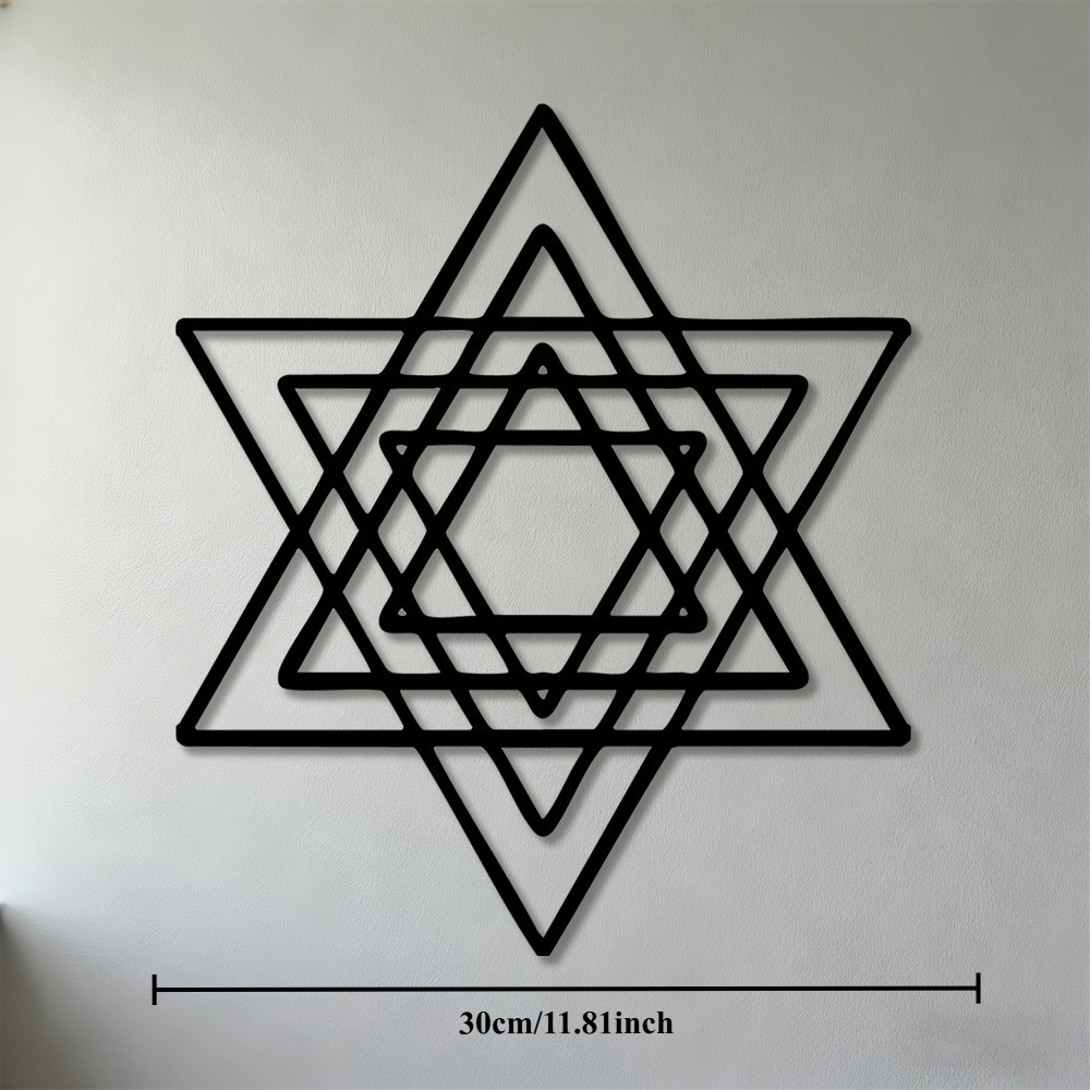 Art & Craft Supplies - CIFBUY Metal Wall Art Iron Star