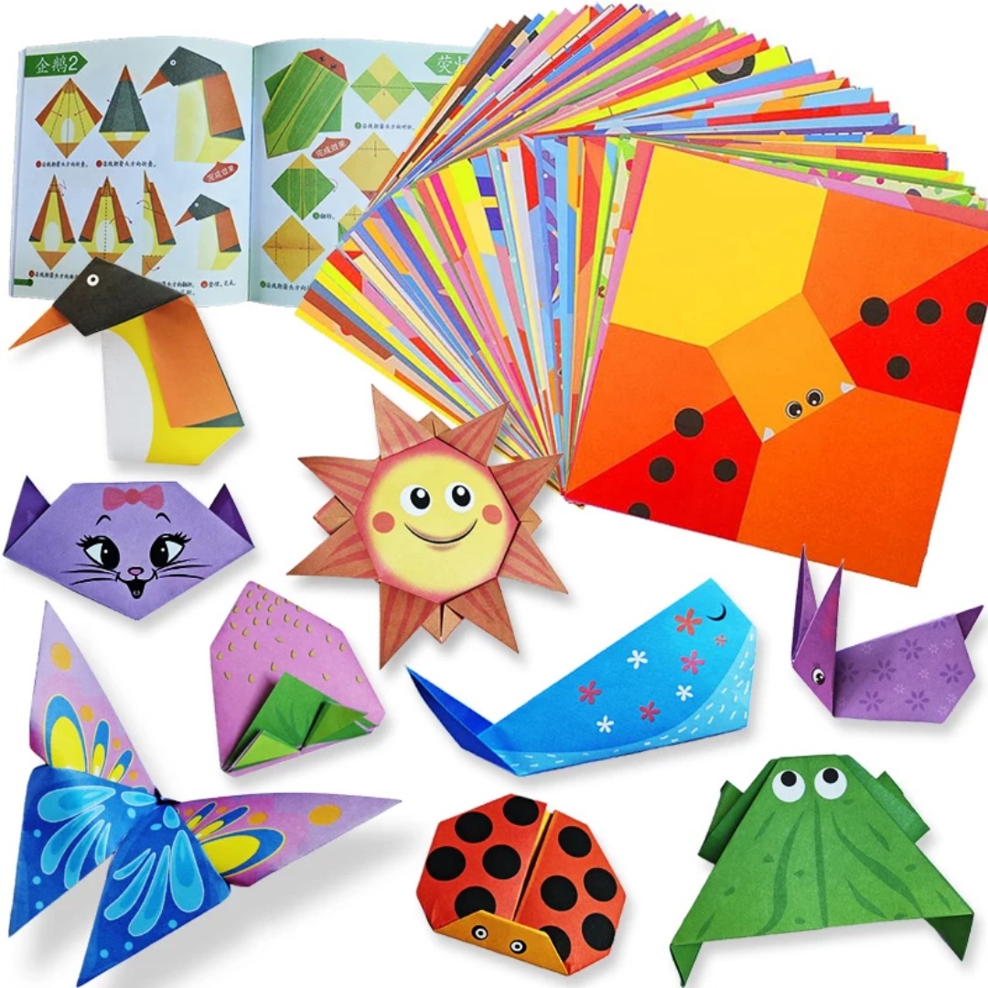 Art Craft 3 Year Old - New Origami Kit 30 Sheets Origami