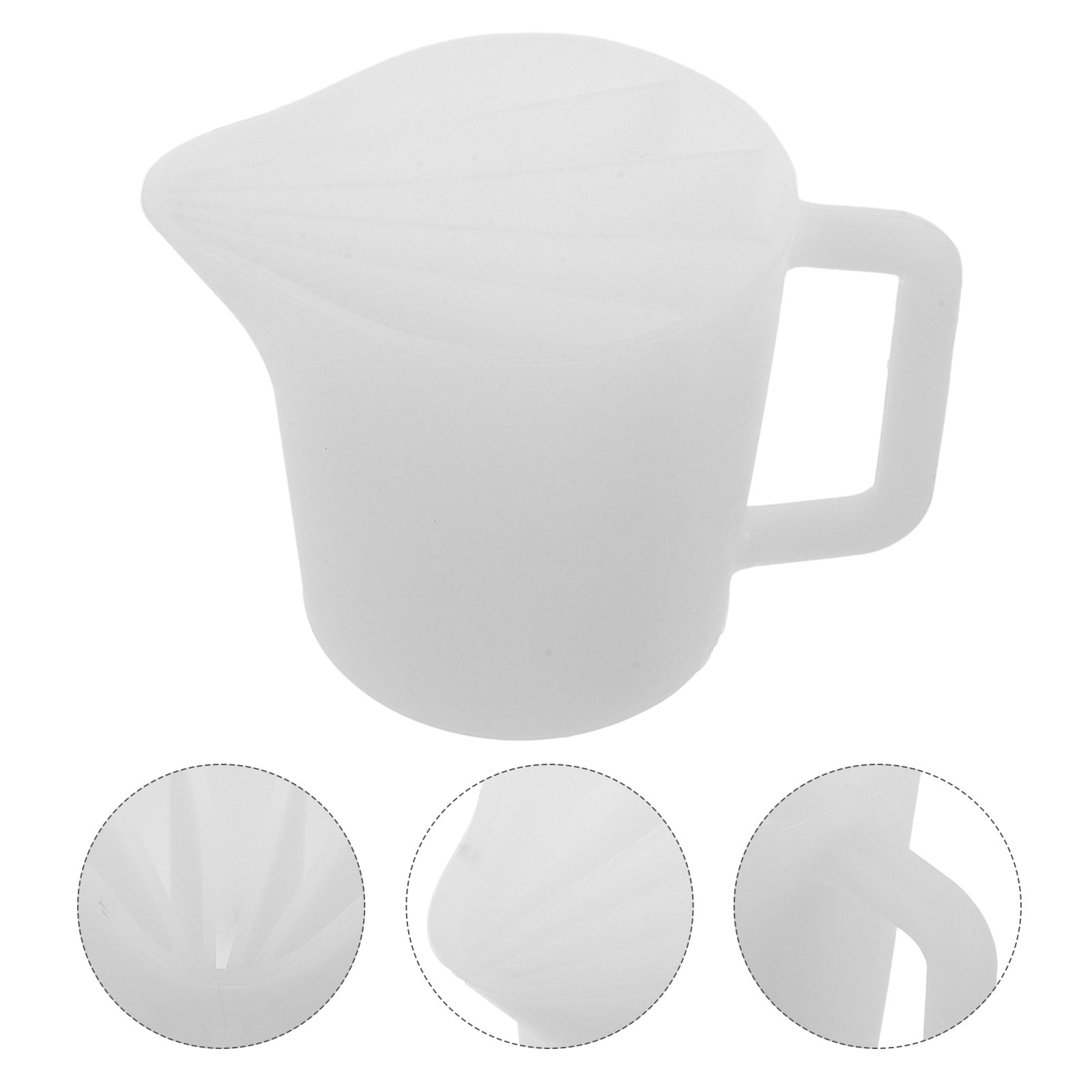 Acrylic Pour Paint - Reusable Silicone Split Cup with Handle