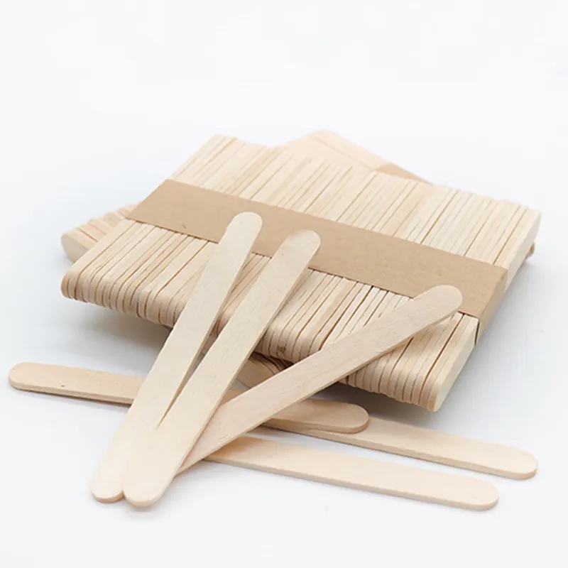 Eco Art Craft - New 50pcs Ice Cream Popsicle Sticks