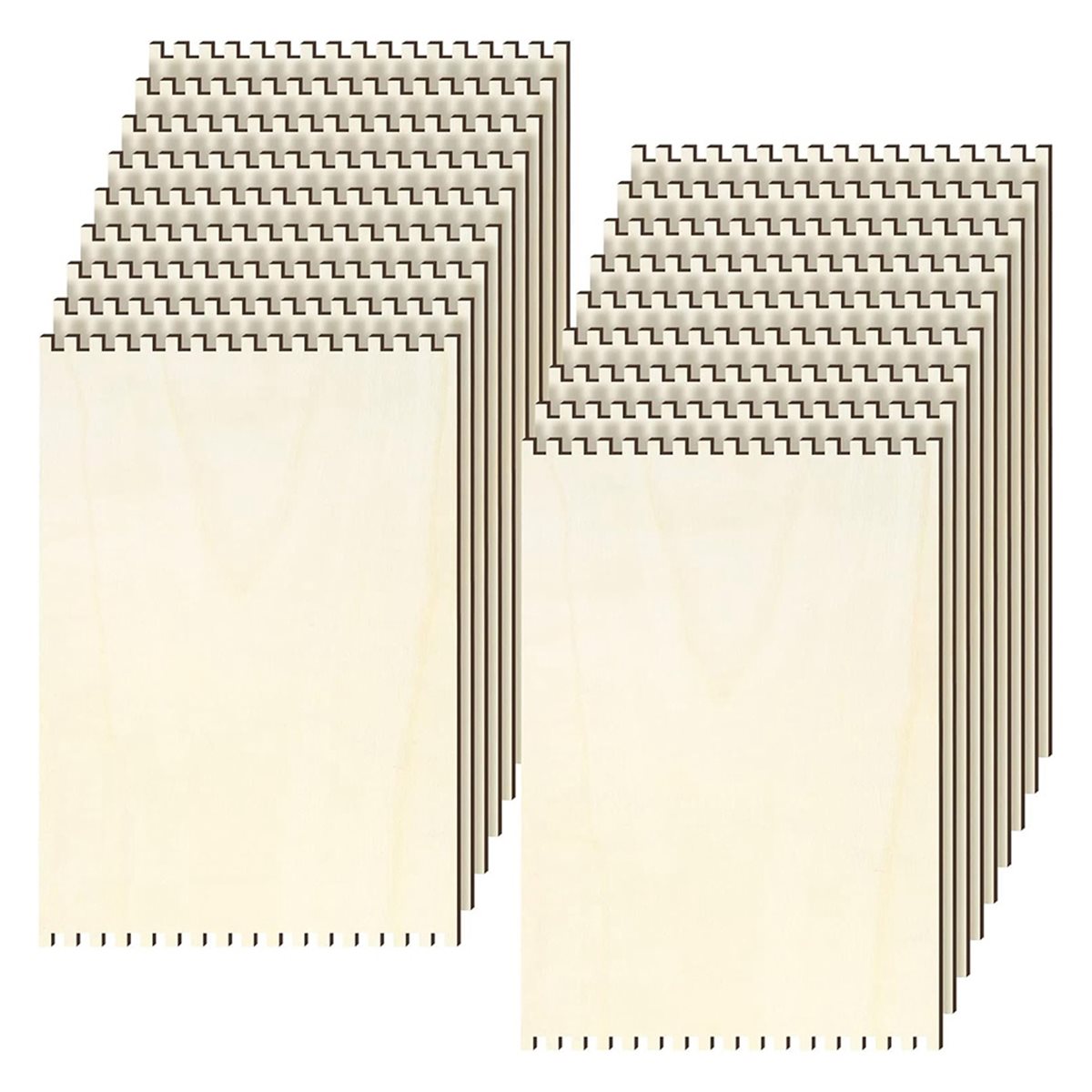 18 Pcs Beginners Wooden Notche - đánh giá và giá Art Craft Wood