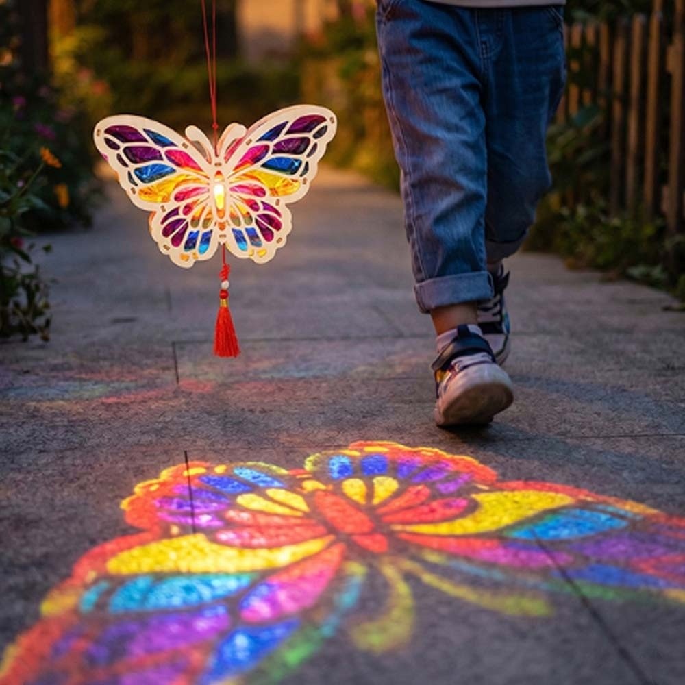LED Luminous Wooden Lantern Ha - đánh giá và giá Art Craft Event