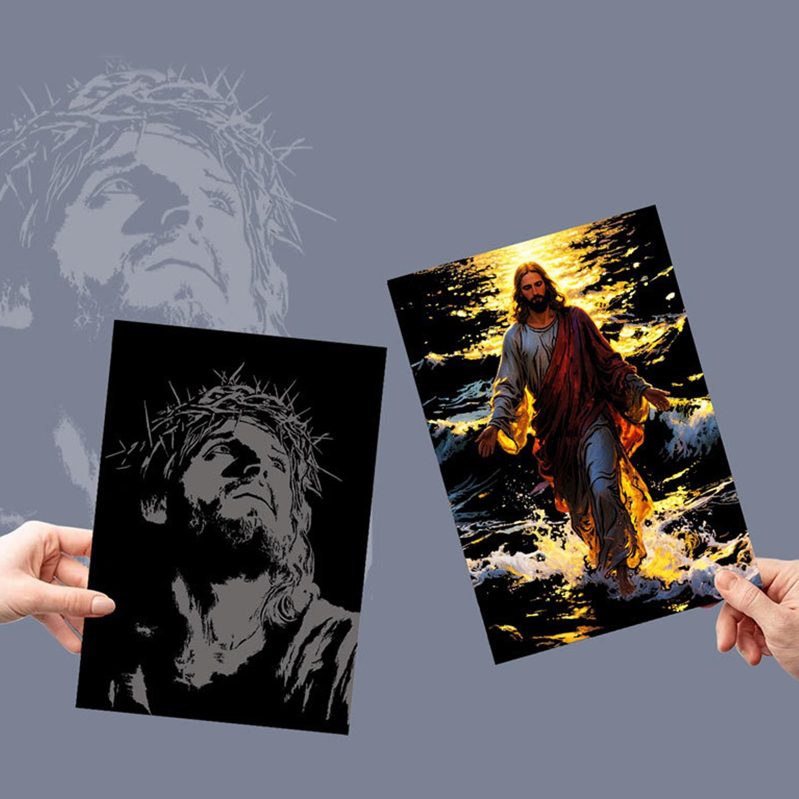 Scratch Book Jesus Scratch Pai - đánh giá và giá Art Craft 3 Year Old
