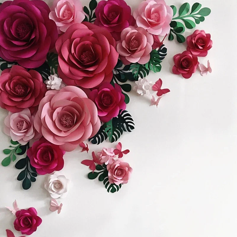 DIY Artificial Large Paper Ros - đánh giá và giá Art Craft Event