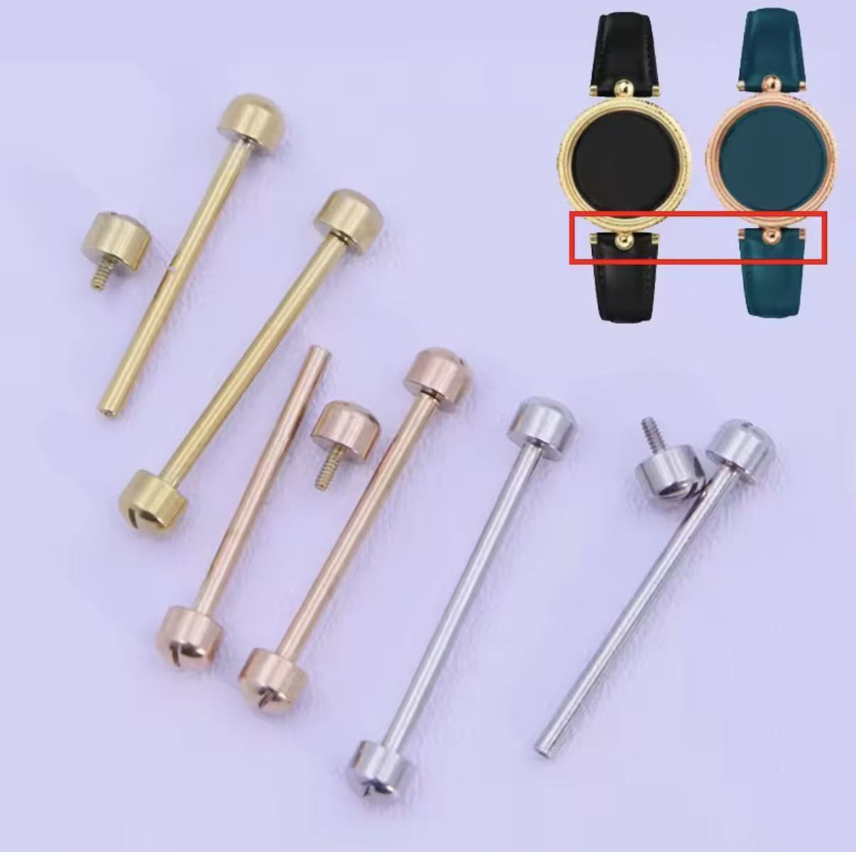 Watch Screw Tube Rod Spring Ba - đánh giá và giá Leather Tooling Kit