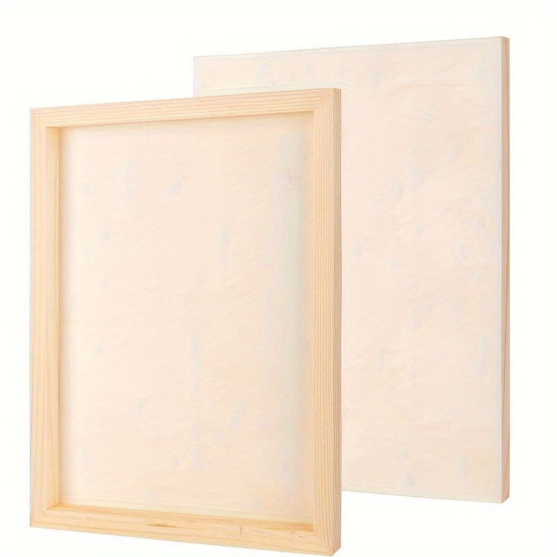 2PCS Wood Panel Board, Wood Ca - đánh giá và giá Acrylic Pour Paint