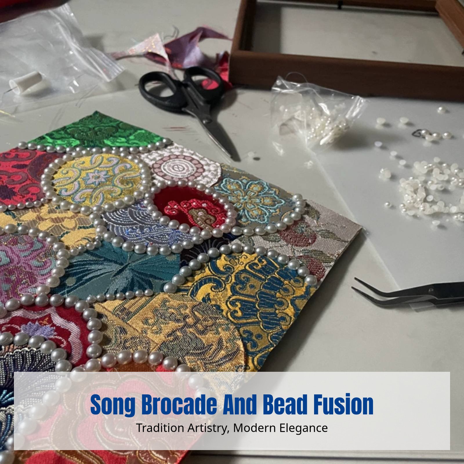 Song Brocade Patchwork DIY Cra - đánh giá và giá Art Craft Event