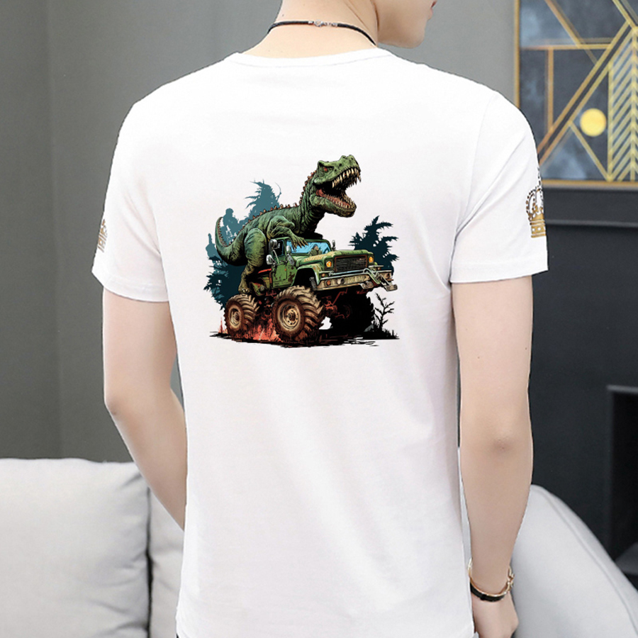 Big Truck Dinosaur Iron On Pat - đánh giá và giá Eco Art Craft