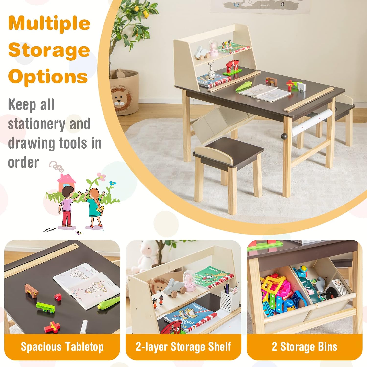 Kids Art Table and Chair Set,  - đánh giá và giá Art Craft 3 Year Old