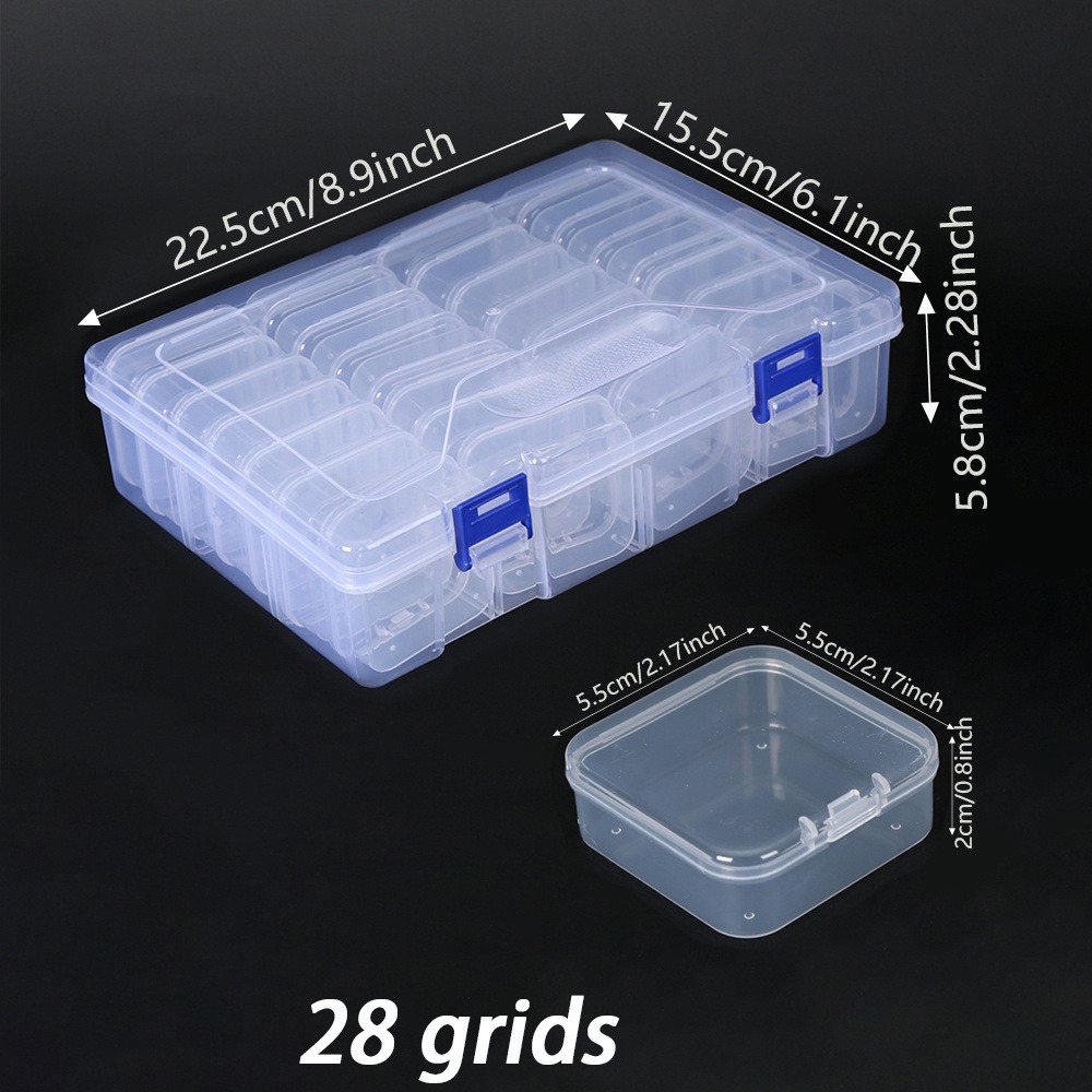 14/ 20/ 28/ 42pcs Small Clear  - đánh giá và giá Eco Art Craft