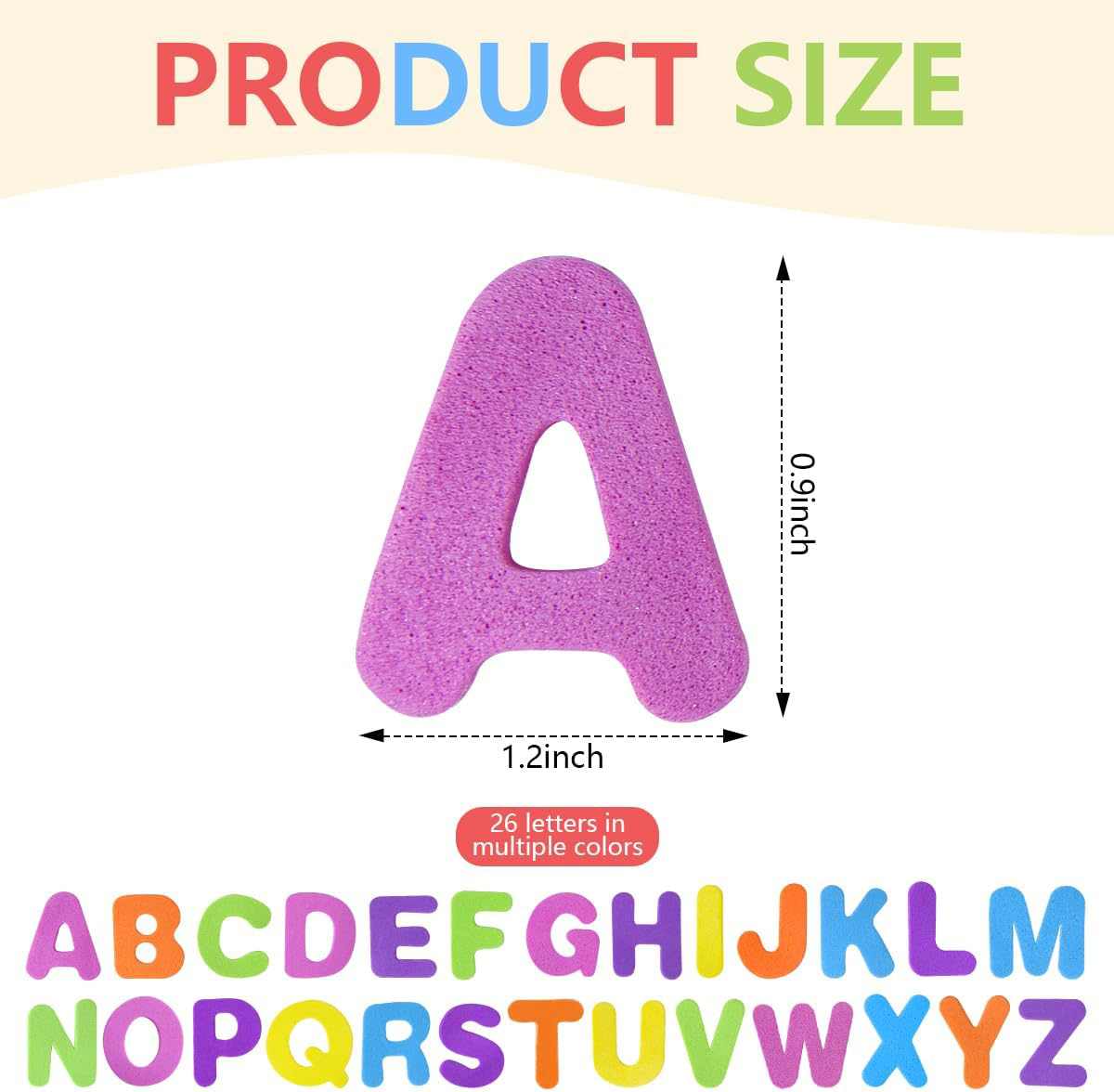 156-468pcs Foam Letter Sticker - đánh giá và giá Art And Craft Letter Z