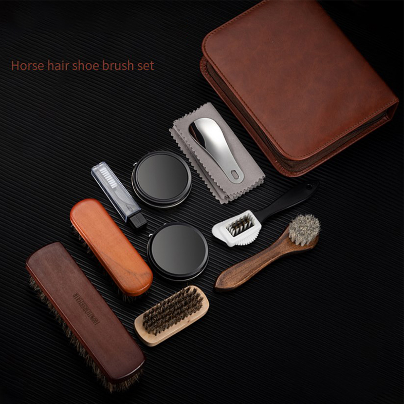 HorseHair Shoe Brush Set Leath - đánh giá và giá Leather Tooling Kit