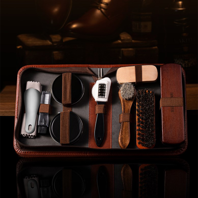 HorseHair Shoe Brush Set Leath - đánh giá và giá Leather Tooling Kit