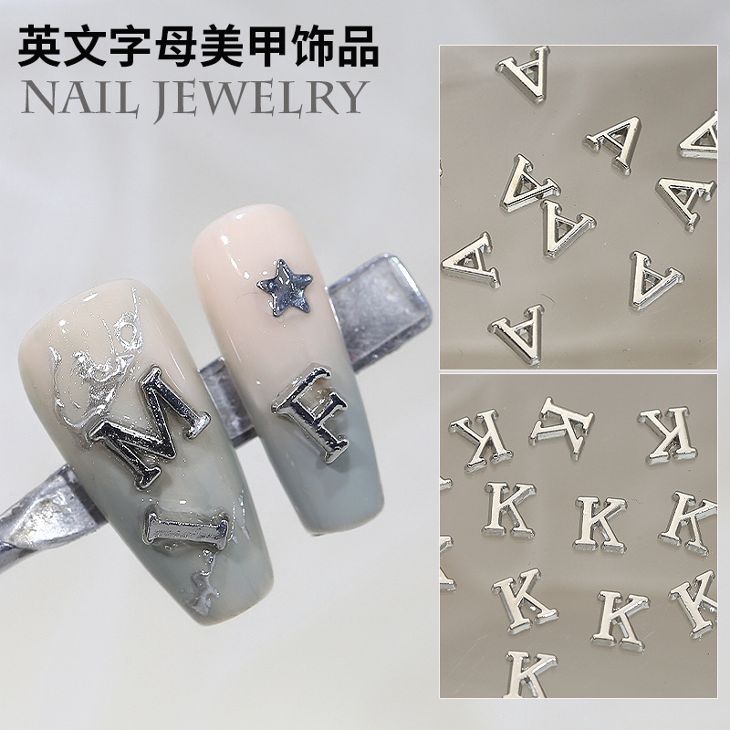26Pcs 3D Silver Alphabet A-Z E - đánh giá và giá Art And Craft Letter Z