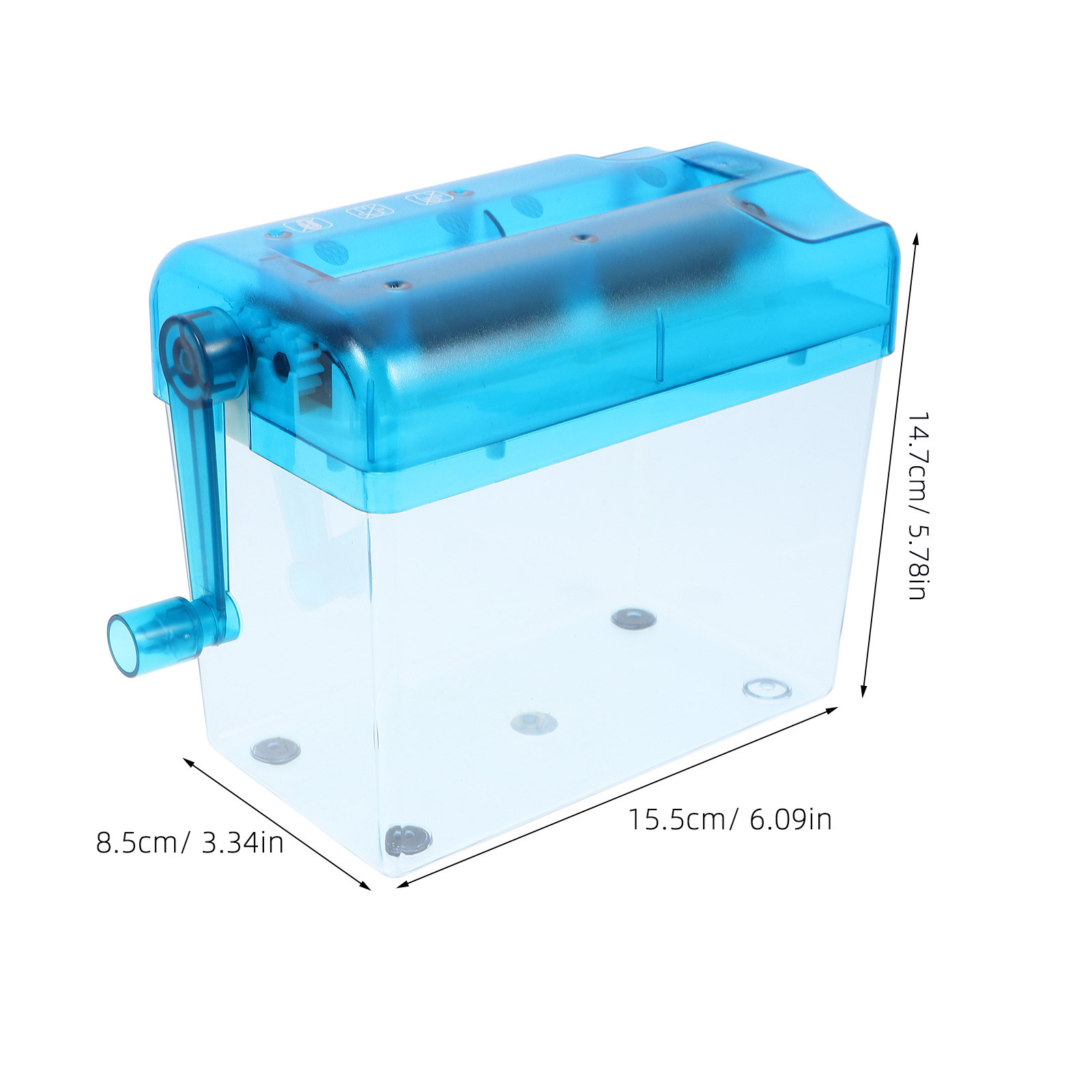 Hand Crank Paper Shredder Port - đánh giá và giá Eco Art Craft