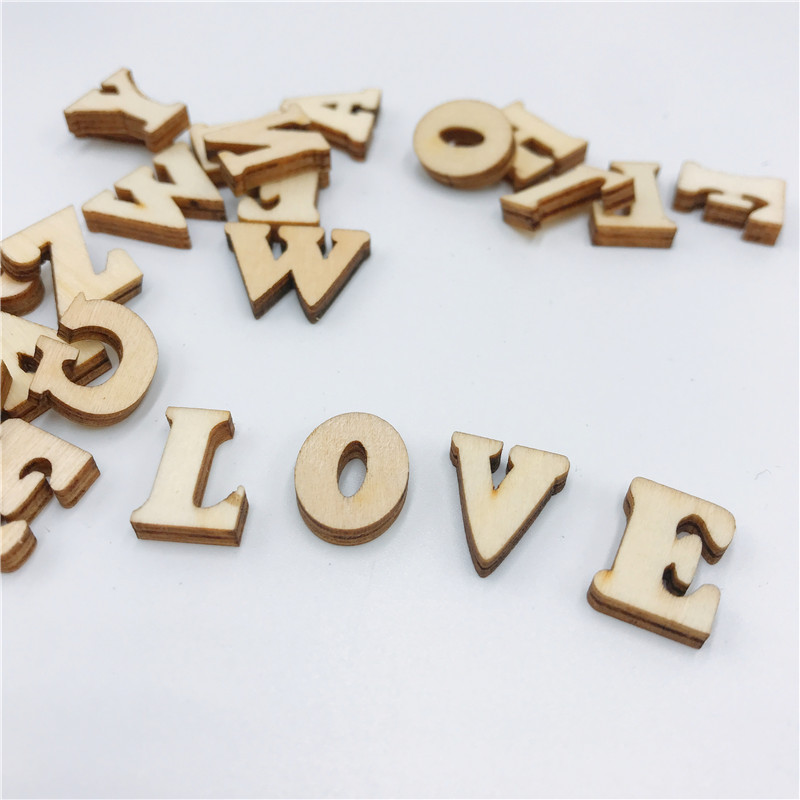 100/200/400PCS Mini Unfinished - đánh giá và giá Art And Craft Letter Z