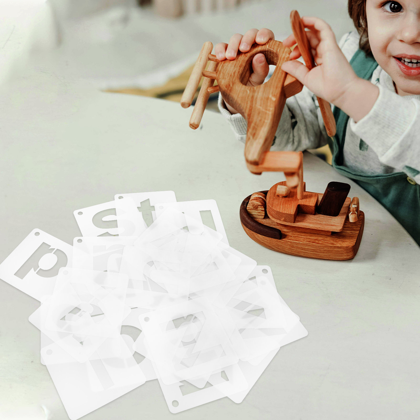 1Set Reusable Plastic A-Z Sten - đánh giá và giá Art And Craft Letter Z