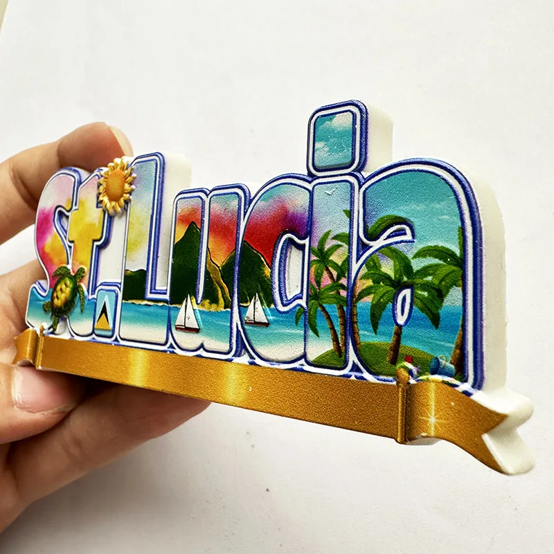 St. Lucia West Indies, Beach 3 - đánh giá và giá Art Craft Letter A