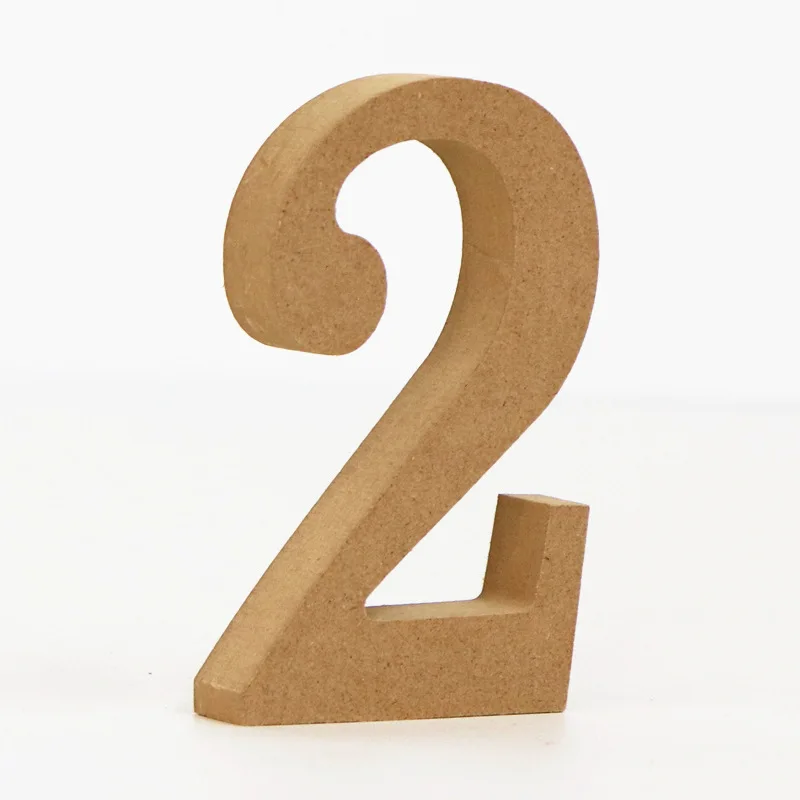 10cm Wood Color Numbers 0-9  L - đánh giá và giá Art And Craft Letter Z