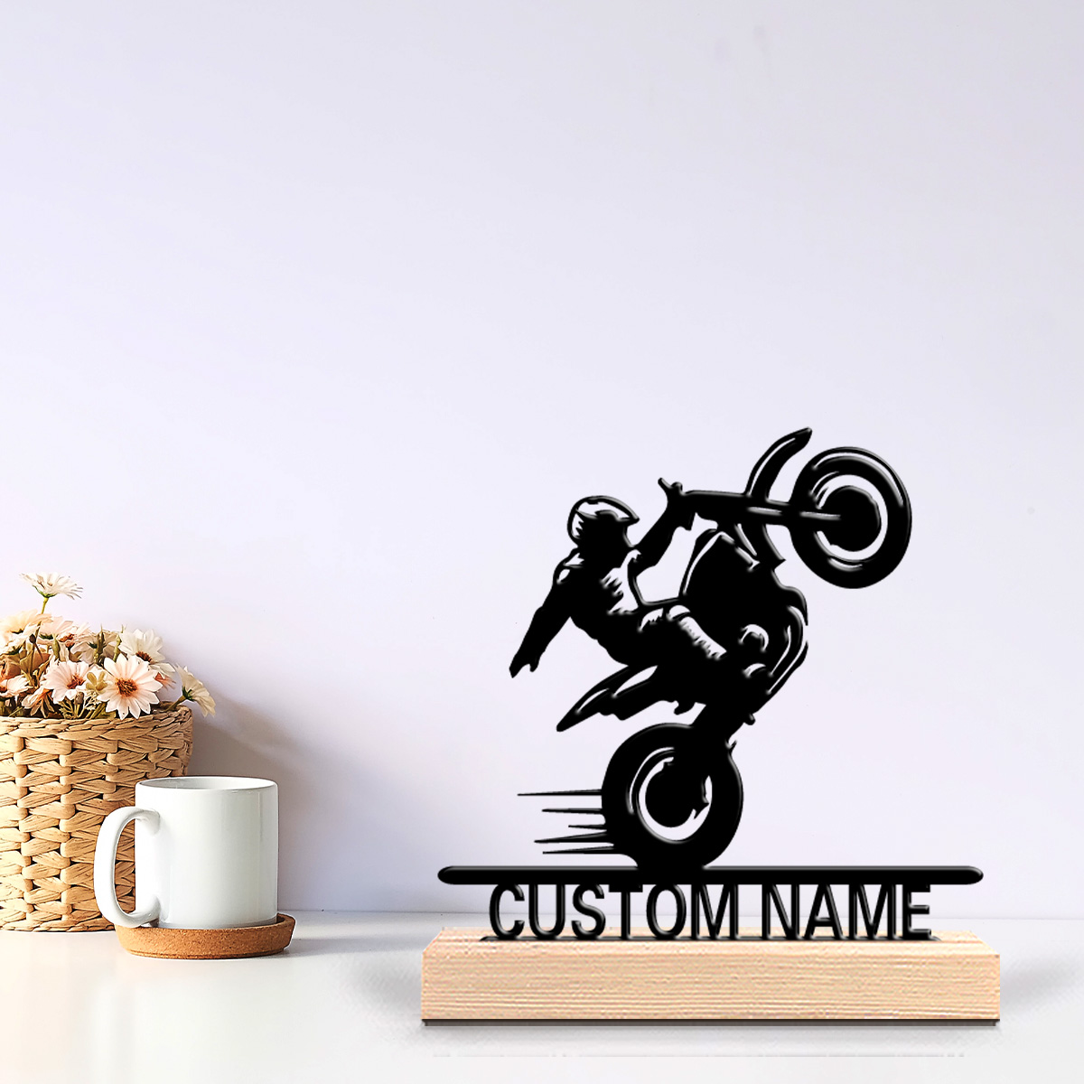 1pc Simple Motorcycle Kid Cust - đánh giá và giá Art Craft Wood