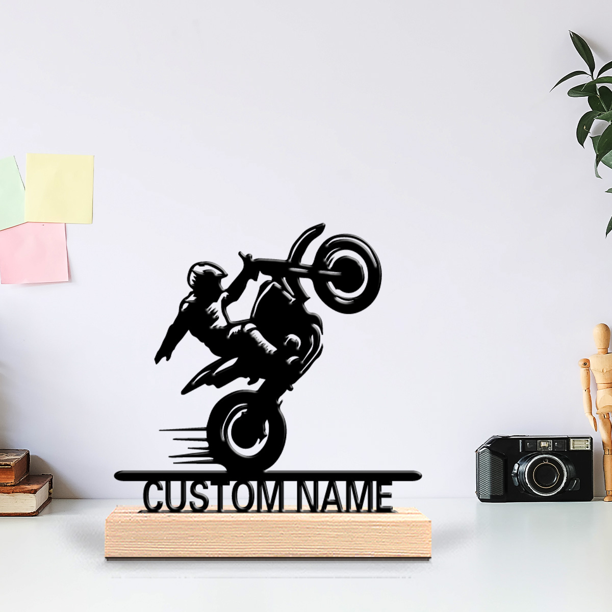 1pc Simple Motorcycle Kid Cust - đánh giá và giá Art Craft Wood