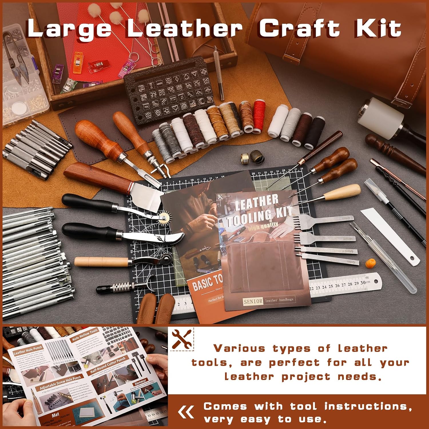 Leather Tooling Kit Leather Cr - đánh giá và giá Leather Tooling Kit