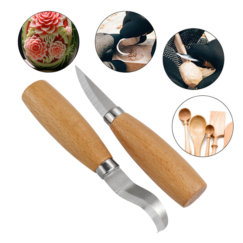 Stainless Iron Carving Knife B - đánh giá và giá Art Craft Wood