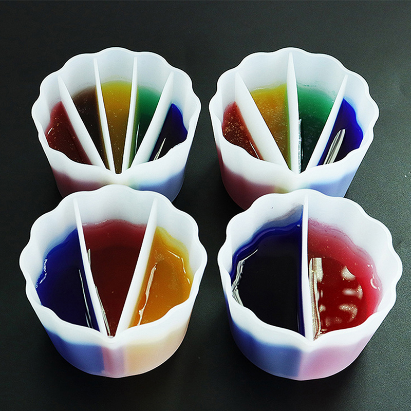 Silicone Split Cups For Paints - đánh giá và giá Acrylic Pour Paint
