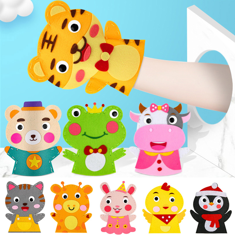 Cute Cartoon Animal Hand Puppe - đánh giá và giá Art Craft 3 Year Old