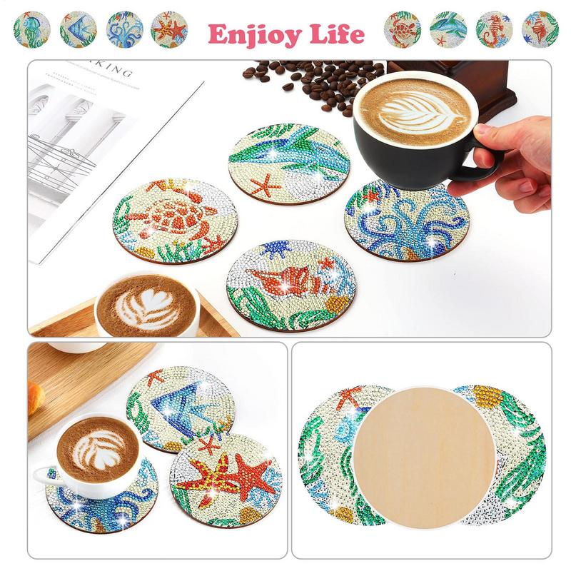 Gem Dot Paint Coasters Craft K - đánh giá và giá Eco Art Craft