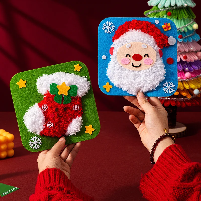 Preschool DIY Felt Art Set Edu - đánh giá và giá Art Craft Christmas Ideas