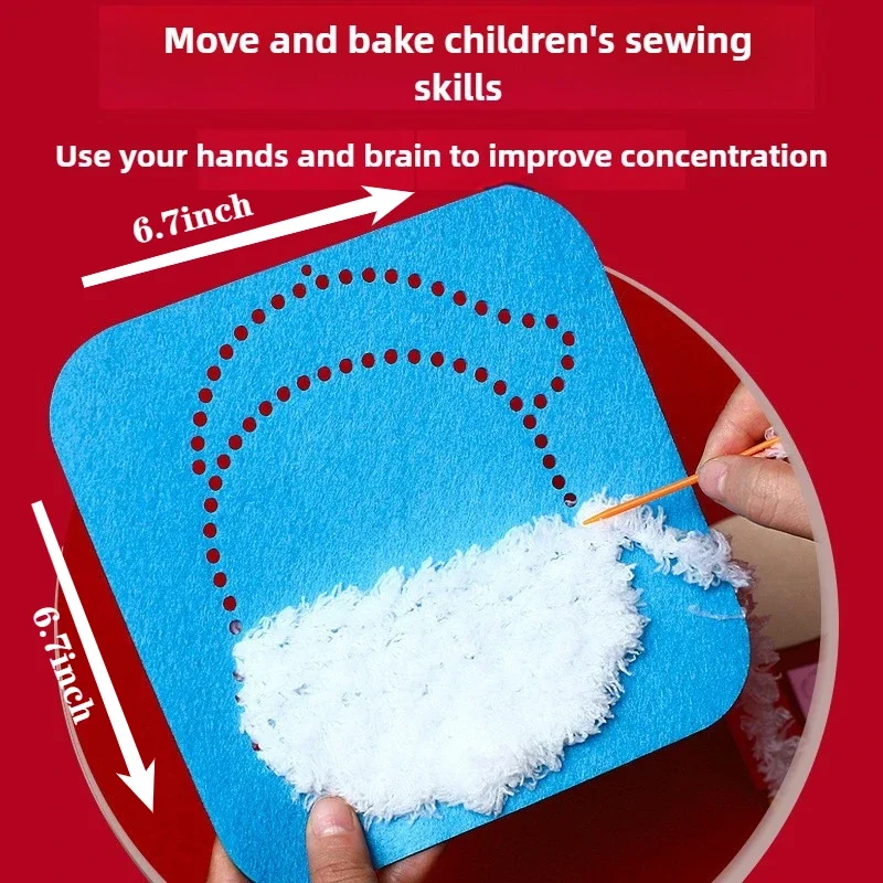 Preschool DIY Felt Art Set Edu - đánh giá và giá Art Craft Christmas Ideas