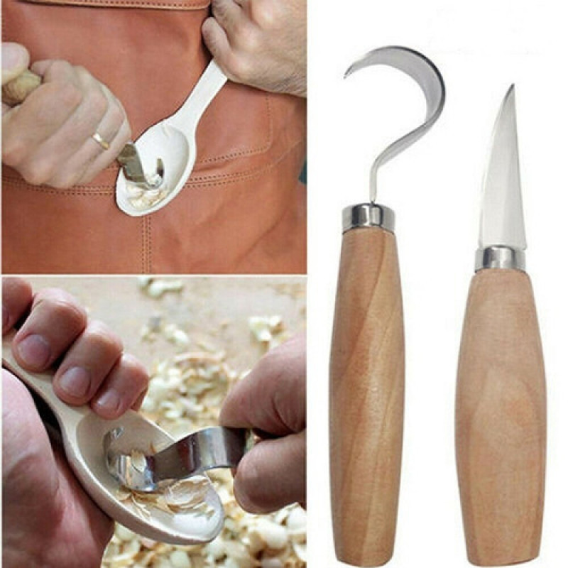 Wood Carving Knife Chisel Hook - đánh giá và giá Art Craft Wood