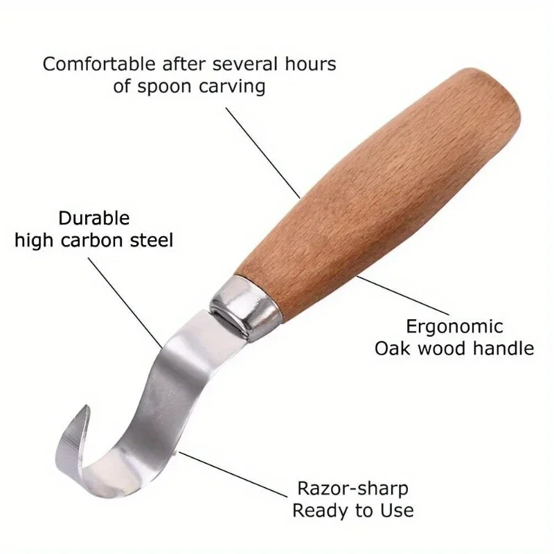 Wood Carving Knife Chisel Hook - đánh giá và giá Art Craft Wood