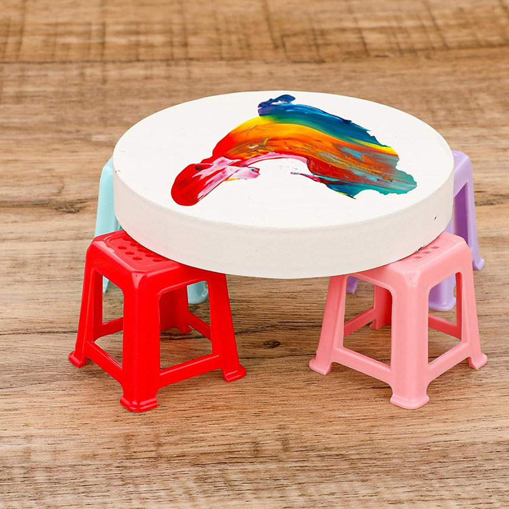 12Pcs Mini Canvas Stands Paint - đánh giá và giá Acrylic Pour Paint