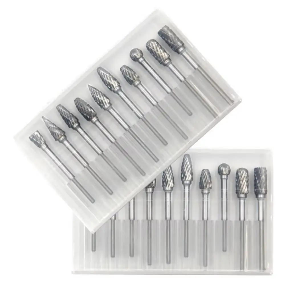 10PCS Carbide Rotary Burr Set  - đánh giá và giá Art Craft Wood
