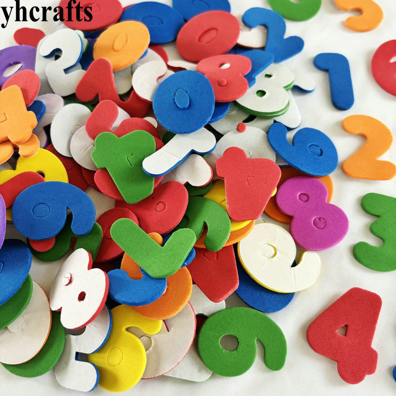 1 túi/lô, Phối màu 0-9 số xốp  - đánh giá và giá Art And Craft Letter Z