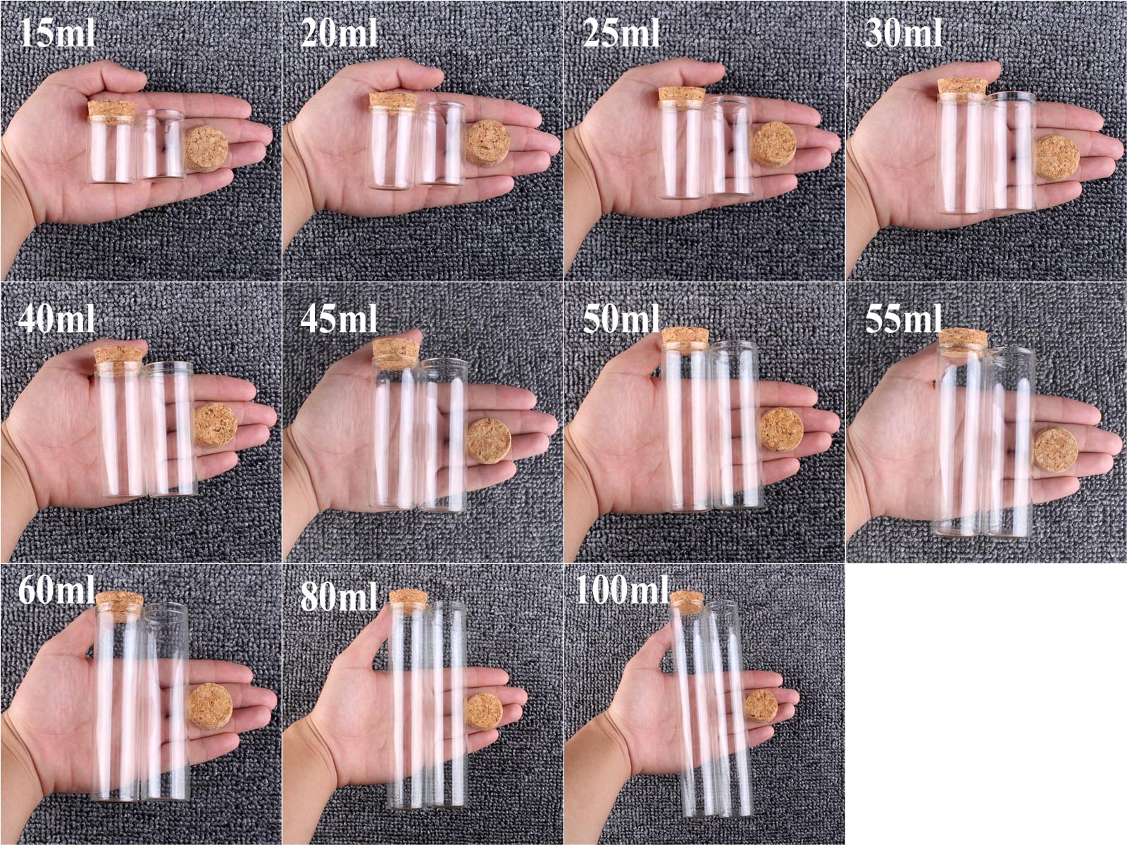 12 Cái/lô 15Ml 20Ml 25Ml 30Ml  - đánh giá và giá Eco Art Craft