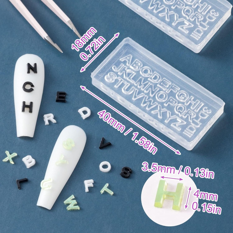 2/4 Sets Transparent Mini A-Z  - đánh giá và giá Art And Craft Letter Z