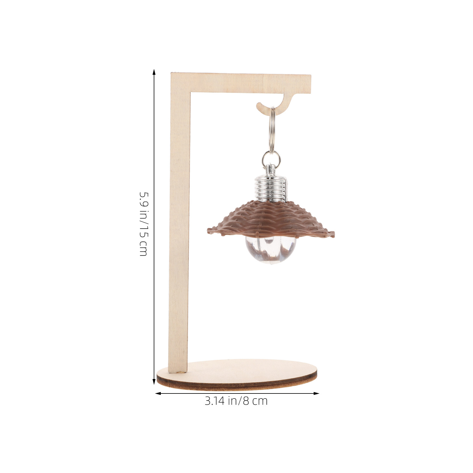 Creative Wooden Desk Lamp Kit  - đánh giá và giá Art Craft Wood