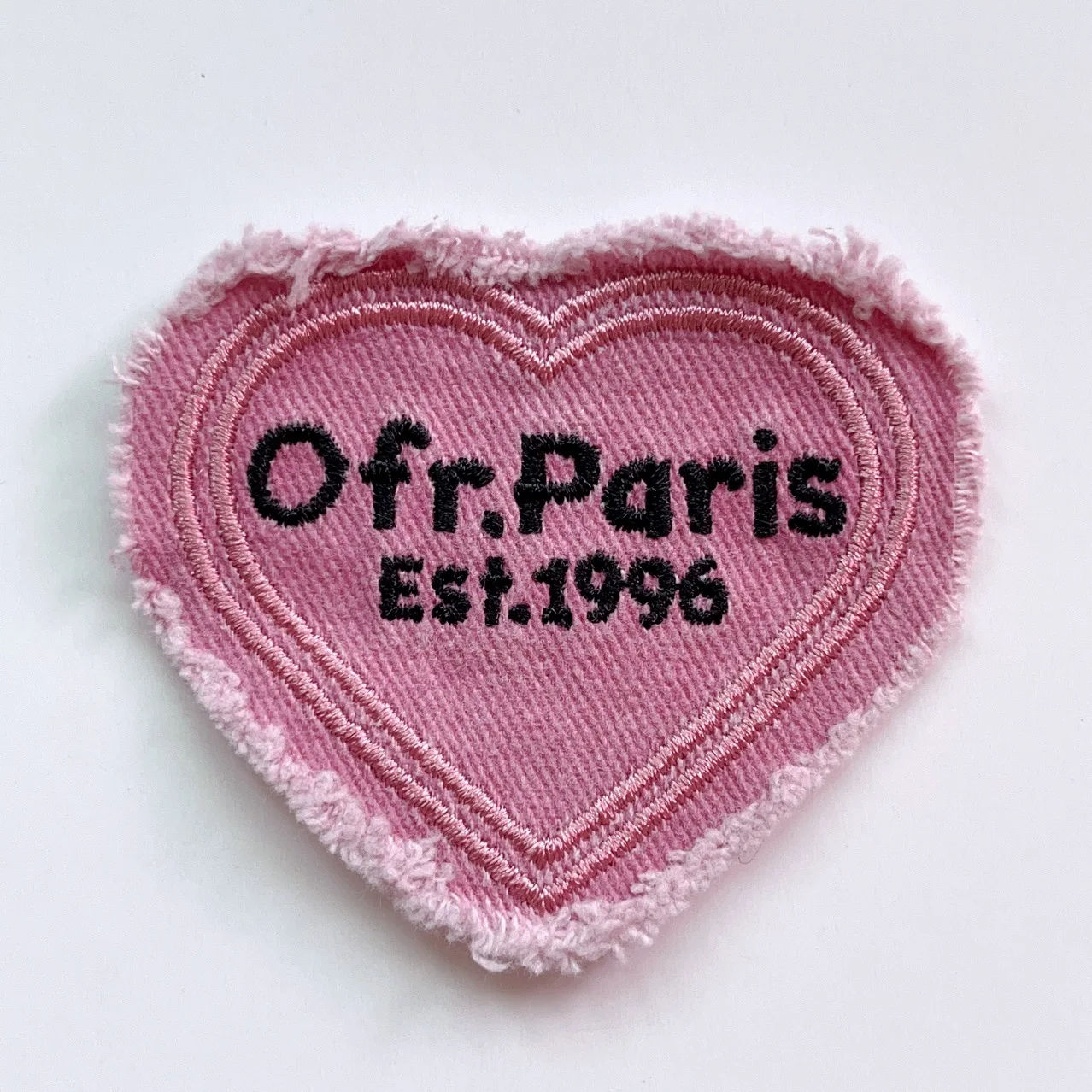 Pink Heart Applique for Clothe - đánh giá và giá Eco Art Craft