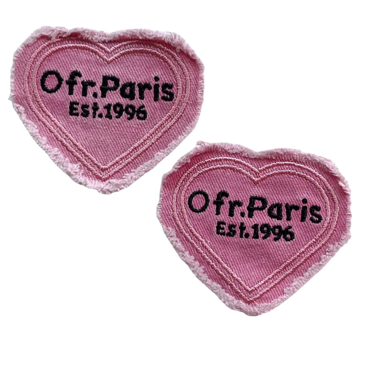 Pink Heart Applique for Clothe - đánh giá và giá Eco Art Craft